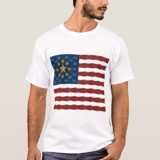 Camiseta Langostas de bandera americana