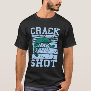 Camiseta Langostino divertido de mariscos juego de palabras