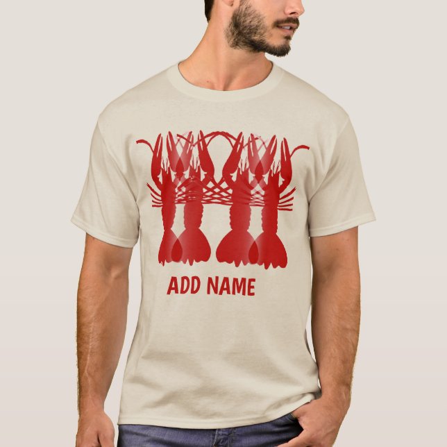 Camiseta Langostinos (hervido) (Anverso)