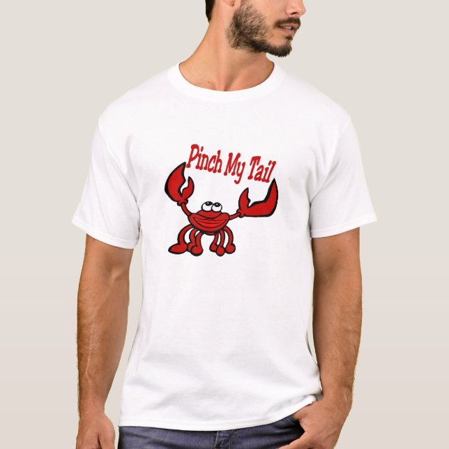 Camiseta Langostinos: Pinch My Tail (Anverso)