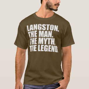 Camiseta LangstonLangston Nombre Langston dado nombre