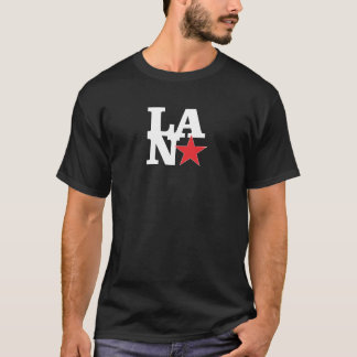 Camiseta Lansing, código del aeropuerto MI, arte pop.