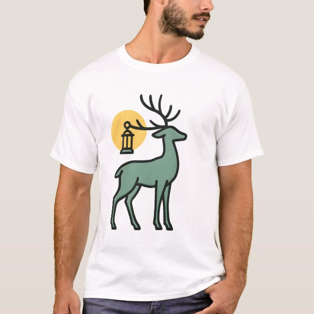 Camiseta Lantern Deer (Anverso)