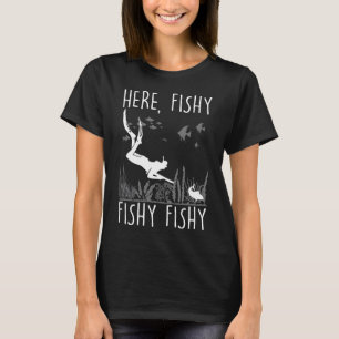 Camiseta Lanza divertida para la pesca submarina de buceo l