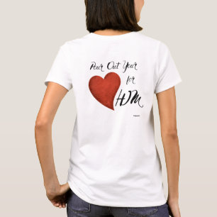 Camiseta Lanza tu corazón por él