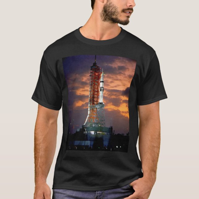 Camiseta Lanzadera Sunrise del vehículo de lanzamiento Apol (Anverso)