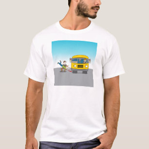 Camiseta Lanzado debajo del autobús
