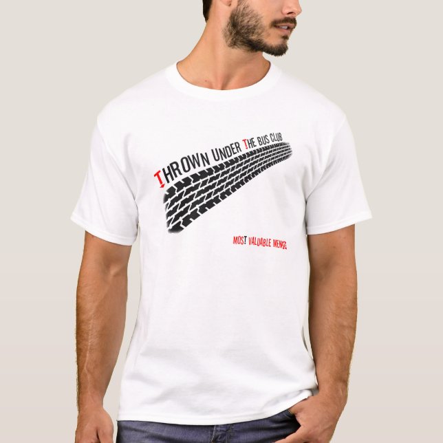 Camiseta Lanzado debajo del club del autobús - la mayoría (Anverso)