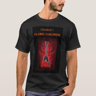 CAMISETA LANZADOR DE LLAMA DE LA PRECAUCIÓN