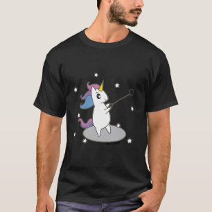 Camiseta Lanzador de martillo unicornio de atletismo