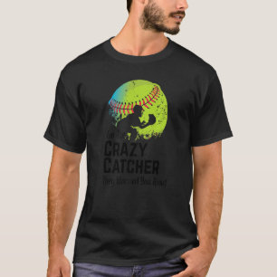 Camiseta Lanzador de Pelota y Bate Loco Deportes de Softbol