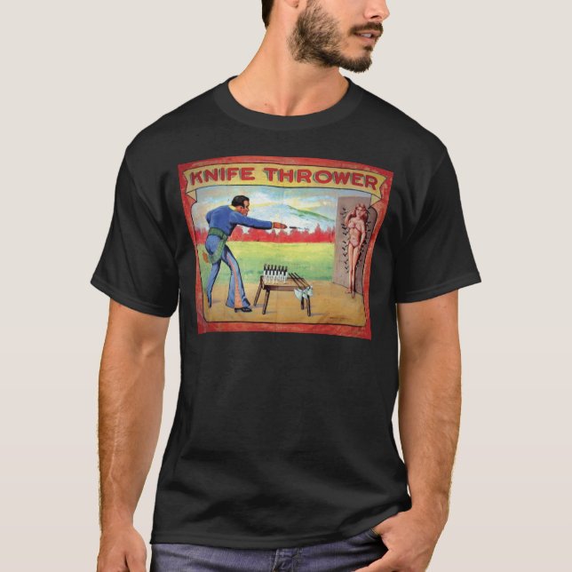 Camiseta Lanzador del cuchillo (Anverso)