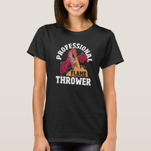 Camiseta Lanzallamas lanzador de llamas pistola de fuego la
