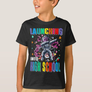 Camiseta Lanzamiento al astronauta de cohetes espaciales de