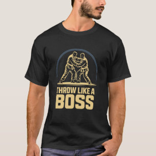 Camiseta Lanzamiento Clásico Como Un Jefe, Luchador de Kara