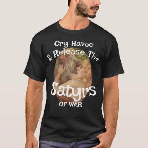 Camiseta Lanzamiento Cry Havoc Sátiros de la Guerra