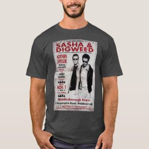 Camiseta Lanzamiento de Álbum de exposición Sasha John DigN