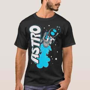 Camiseta Lanzamiento de Cohete de Astro y Perro en Video Es