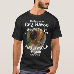 Camiseta Lanzamiento de Cry Havoc Amador Zin Guerra Califor