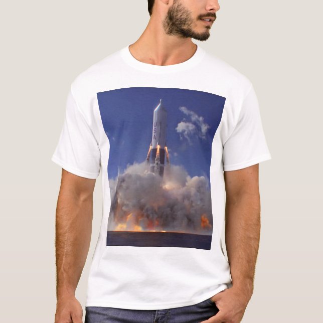 Camiseta Lanzamiento de dragón marino - Ligero (Anverso)