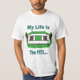 Camiseta Lanzamiento de herradura Mi vida es un pozo