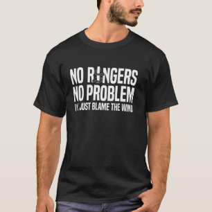 Camiseta Lanzamiento de herradura sin problema sin aro