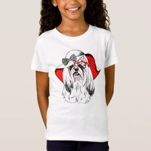 Camiseta Lanzamiento de la moda de Yorkie