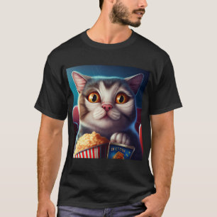 Camiseta Lanzamiento de película de gato