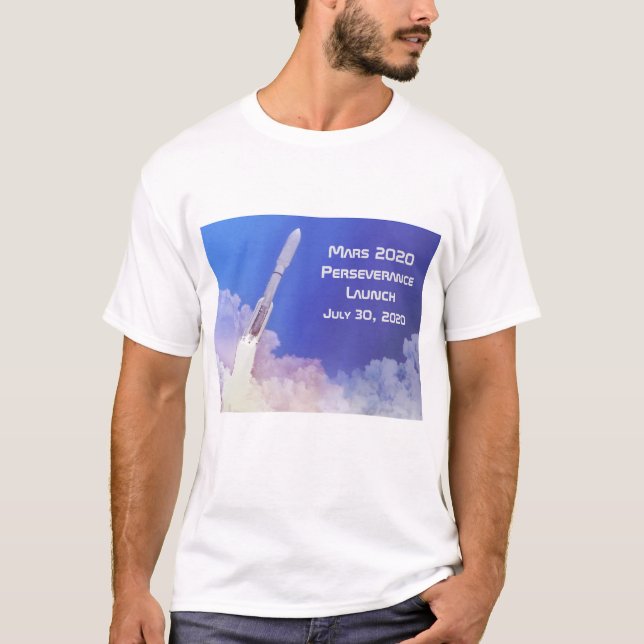 Camiseta Lanzamiento de perseverancia en marzo de 2020 (Anverso)