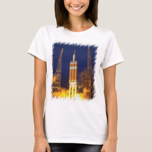 Camiseta Lanzamiento del cohete de la nave espacial Orion d