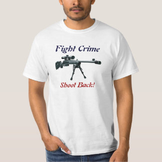 Camiseta Lanzamiento del crimen de la lucha detrás