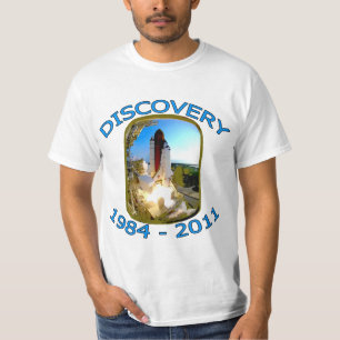 Camiseta Lanzamiento del descubrimiento del transbordador