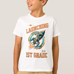 Camiseta Lanzando al 1er Grado -De vuelta a la escuela
