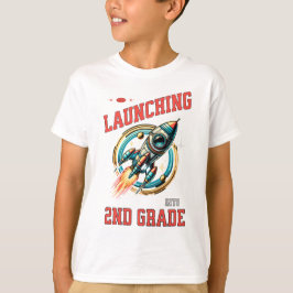 Camiseta Lanzando al 2º Grado -De vuelta a la escuela