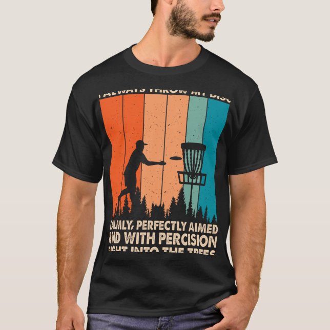 Camiseta Lanzar Mi Disco Tranquilamente Perfectamente Apunt (Anverso)
