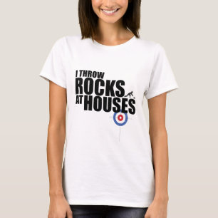 Camiseta Lanzo rocas en encresparse de las casas