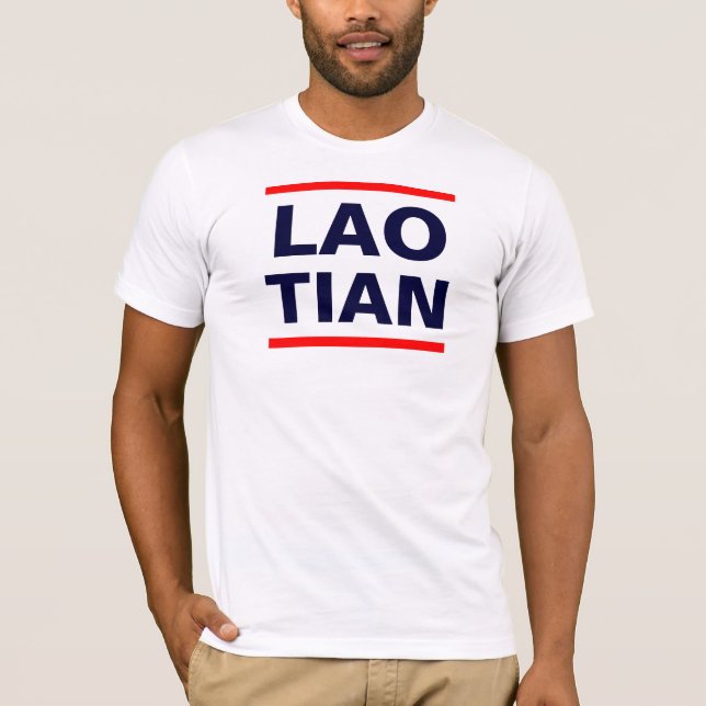 CAMISETA LAO TIAN 4 (Anverso)