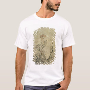 Camiseta Lao-tzu que monta su buey, chino, dinastía de Min