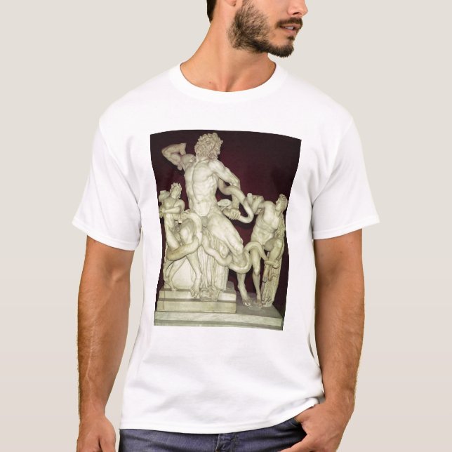 Camiseta Laocoon, original helenística, siglo I (Anverso)