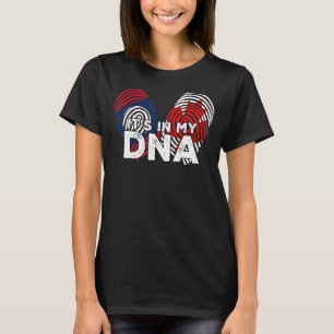 Camiseta Laos Día de la Bandera Laos Orgulloso Canadá ADN d