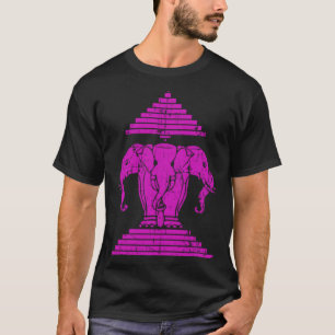 Camiseta Laos Elefante de tres cabezas Erawan Laotiano Saba