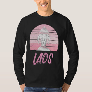 Camiseta Laos Lao Laotiano Orgullosos Elefantes Salvajes An