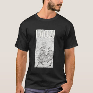 Camiseta Laozi sobre Ox Lao Tzu Tao te ching taoísmo chino