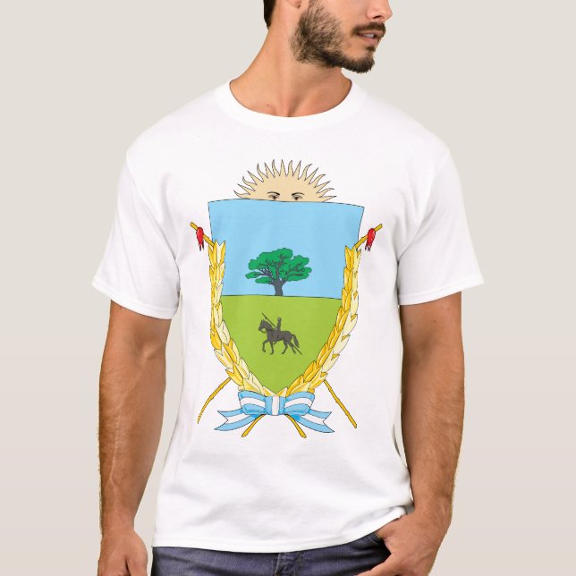 Camiseta lapampa, la Argentina (Anverso)