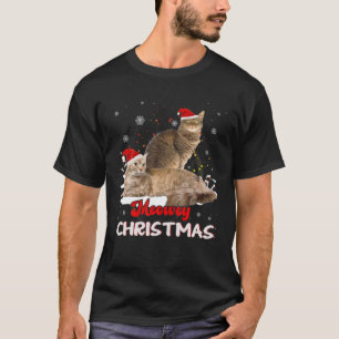 Camiseta Laperm Cat Owner Christmas Xmas Cat Lover