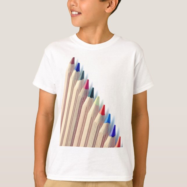Camiseta Lápices de colores (Anverso)