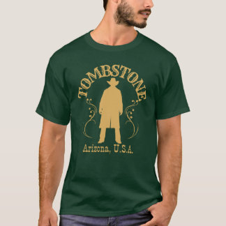 Camiseta Lápida de estilo vintage vaquero duro de Arizona