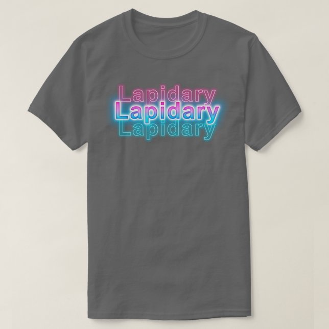 Camiseta Lapidario (Diseño del anverso)