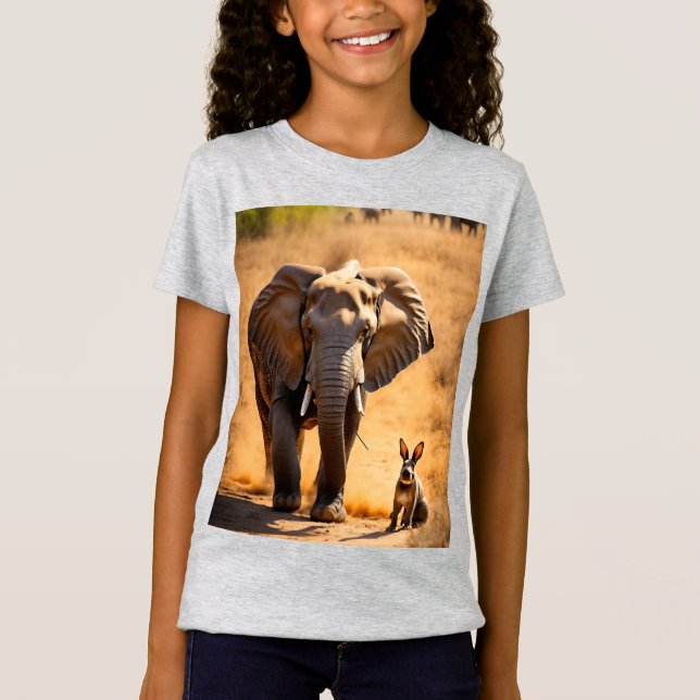 Camiseta Lapin Photographe et Boxer en Safari – Aventure en (Anverso)