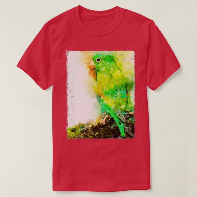Camiseta Lápiz acuático verde (Diseño del anverso)